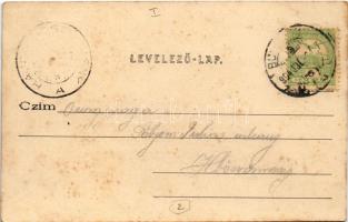 1904 Budapest II. Ferenc József Internátus. Divald Károly 218. (fl)