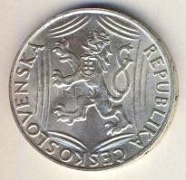 Csehszlovákia 1948. 100K Ag "Függetlenség" T:2
