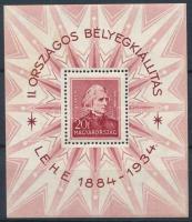 1934 LEHE blokk (40.000) (rozsda / stain)