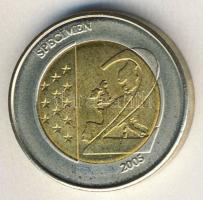 Vatikán 2005. 2€ próbaveret! T:BU