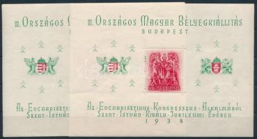 1938 2 db ORBÉK blokk (**14.000)