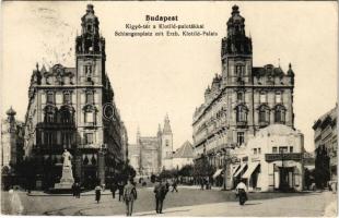 1916 Budapest V. Kígyó tér, Klotild paloták, Skriván Ferenc üzlete (EK)