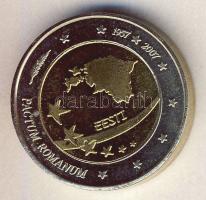 Észtország 2007. 2€ "Római szerződés" próbaveret! T:BU