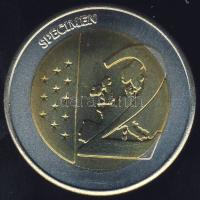 Litvánia DN 2€ próbaveret T:BU