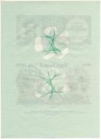 1942. 1000P tervezet próbanyomata, csak előlapi nyomat, utánnyomás + 1943. 10P tervezet próbanyomata...