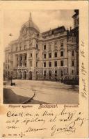 1900 Budapest V. Központi Egyetem, villamos