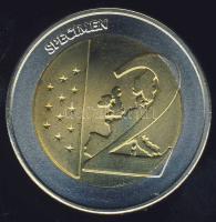 Lettország DN 2€ próbaveret T:BU