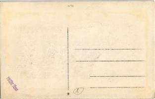 Budapest VIII. Teleki tér, OTI (Országos Társadalombiztosító Intézet) palotája, villamos. Pfeiffer J...