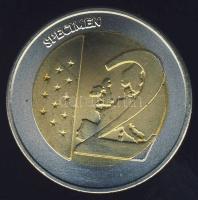 Lengyelország DN 2€ próbaveret T:BU