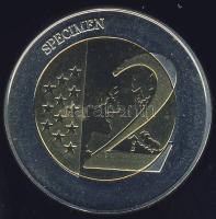 Luxemburg DN 2€ "Római szerződés" próbaveret! T:BU