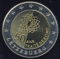 Luxemburg DN 2€ "Római szerződés" próbaveret! T:BU