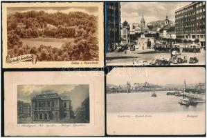 21 db RÉGI és MODERN történelmi magyar város képeslap vegyes minőségben / 21 pre- 1945 and modern historical Hungarian town-view postcards in mixed quality