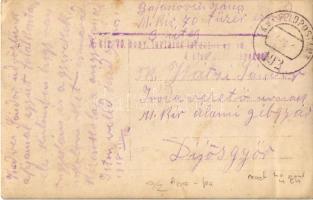 1918 Bajanovits János és fia a M. kir. 70. tartalék tarackos ezred katonái / WWI Austro-Hungarian mi...