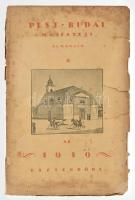 Schoen Arnold (szerk.): Pest-budai művészeti almanach az 1919 esz­ten­dőre. (Ötven képpel) Budapest, [1918.] 130 [6] p. Fűzve, kiadói sérült papírkötésben.