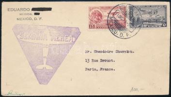 1929 Légi levél Párizsba / Airmail cover to Paris