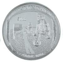 Amerikai Egyesült Államok 2019. Az első Holdra szállás 50. évfordulója Ni emlékérem (39,5mm) T:PP USA 2019. The 50th Anniversary of the first Moon landing Ni commemorative medallion (39,5mm) C:PP
