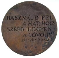 Bajnok Béla (1937-) DN "Gyula / 'Használd fel a mát, hogy szebb legyen a jövőd!' Eötv...