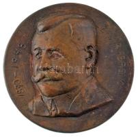 DN Lehár Ferenc 1870-1948 bronz emlékplakett (120mm) T:AU