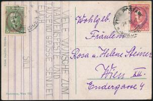 1927 Képeslap Bécsbe / Postcard to Vienna