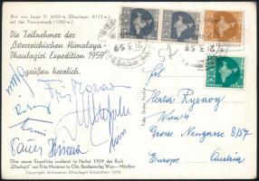 1959 Képeslap Bécsbe / Postcard to Vienna