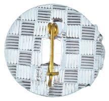 Szovjetunió 1986. "Mihail Lomonoszov születésének 275. évfordulója" lakkozott Al kitűző (2...