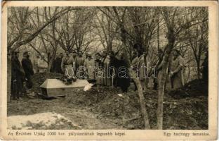 Egy hadnagy temetése. Az Érdekes Újság kiadása / WWI K.u.k. military funeral (Rb)