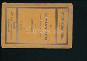 Guthi Soma: A Kormánybiztos szatíra három felvonásban. Bp., 1910 Lampel. 79p. Kiadói papírborítóval.