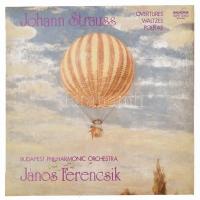 Johann Strauss - Győri Filharmonikus Zenekar / Philharmonic Orchestra of Győr, Conducted By János Sándor - Waltzes And Polkas. Vinyl, LP, Album, Stereo. Hungaroton, Magyarország, 1973. NM, nem saját tokjában