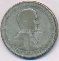 1930. 5P Ag "Horthy jobbra" T:VF,F patina Adamo P8