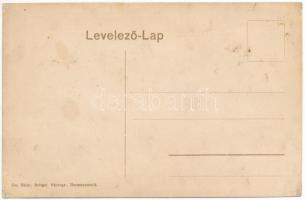 Bólya, Bell, Bulia, Buia (Szeben); Római katolikus templom és plébánia. Jos. Heinr. Briegel / church...