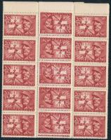 1941 Katona 20+40f 54 db bélyeg összefüggésekben (16.200)