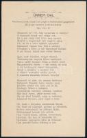 1894 Ünnepi dal Póra Ferenc úrnak, a budai I. ker. polgári és felsőleányiskola igazgatójának