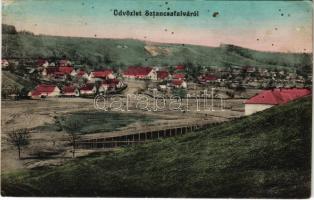 Sztancsafalva, Stanciova (Temes); látkép / general view (ázott sarok / wet corner)