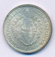 1938. 2P Ag &quot;Madonna&quot; kapszulában T:XF Adamo P7