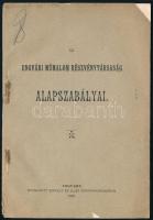 1900 Az Ungvári Műmalom Rt. Alapszabályai. 22 + 2 p.