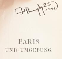 Karl Baedeker: Paris und Umgebung. Handbuch für Reisende. Lipcse, 1931, Karl Baedeker, 490+54 p. 20....