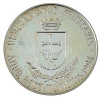 1994. "Tábori püspökség / Ladocsi Gáspár tábori püspök" jelzett Ag emlékérem dísztokban. S...