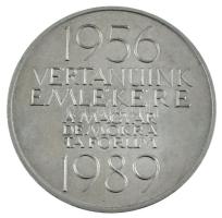 Csíkszentmihályi Róbert (1940-) 1989. "1956-1989 Vértanúink emlékére - MDF" kétoldalas alp...