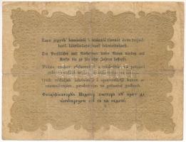 1848. 10Ft "Kossuth bankó" T:F,VG folt, lyuk, kisebb beszakadások, de erős papír Adamo G11...