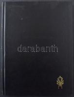 275 db régi, főleg magyar levélzáró 16 fekete lapos A/4 luxus berakóban