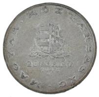 1948. 20Ft Ag "Táncsics" T:XF patina, ph.
Adamo EM3