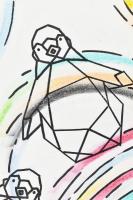 Csepregi Anita (1985-): Antarktisz vászon, pasztell vegyes technika, lakkozott, jelzett, 24x30cm