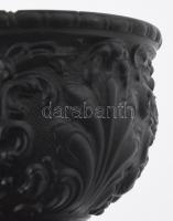 Antik petróleumlámpa talp, kis sérülésekkel, m: 14,5 cm