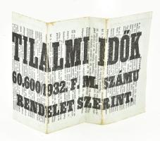 1932 Fényképes vadászjegy és fegyverigazolvány, jó állapotban