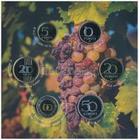 2019. 5Ft-200Ft (6xklf) "Tokaji borvidék" forgalmi sor szettben + "Tokaj borvidék&quo...