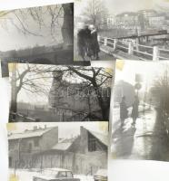 cca 1970 39 db fotó a budapesti Moszkva térről és környékéről rengeteg járművel, villamossal, bussza...