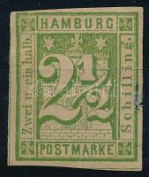 Németország - Hamburg 1864 Mi 9 (Mi EUR 180.-)