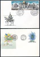 1994-1995 14 db FDC