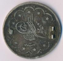 Oszmán Birodalom 1845. (1255/7) 20K Ag "Abdul-Medzsid" (23,96g) T:F brossnyom, patina Otto...