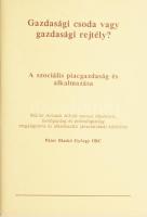 Blaskó György: Gazdasági csoda vagy gazdasági rejtély? A szociális piacgazdaság és alkalmazása. Anápolis, 1990 (?), Institum Sapientiae - Universitas Studiorum ordinis Canonicorum Regularium Sanctae Crucis. 56 p. Kiadói papírkötés.